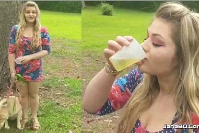 কুকুরের প্রস্রাব পান করেন এই নারী! কেন জানেন?