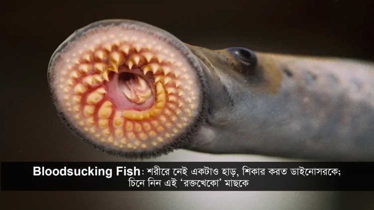 Bloodsucking Fish: শরীরে নেই একটাও হাড়, শিকার করত ডাইনোসরকে; চিনে নিন এই ‘রক্তখেকো’ মাছকে
