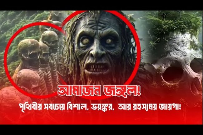 আমাজন জঙ্গল ! পৃথিবীর সবচেয়ে বিশাল, ভয়ঙ্কর, আর রহস্যময় জায়গা