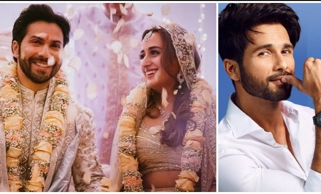 বরুণ ধাওয়ানের বিয়েতে এ কেমন শুভেচ্ছা জানালেন শহিদ কাপুর!