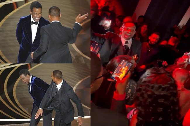 সঞ্চচালককে চড়-থাপ্পড় মেরে আগমন, মঞ্চে উঠে নিজেই কাঁদলেন উইল স্মিথ (ভিডিওসহ)!