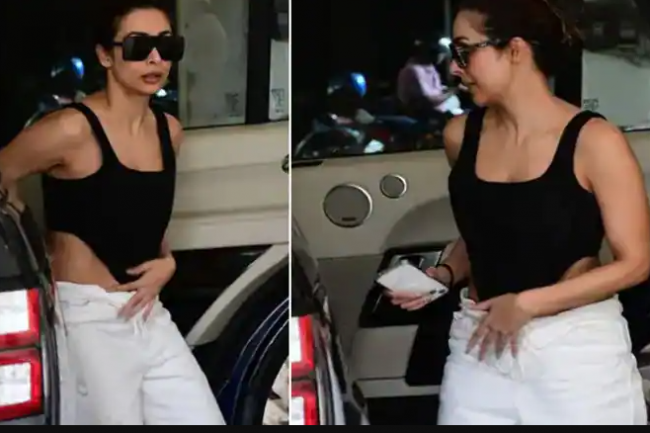 গাড়ি থেকে নামতেই খুলে যাচ্ছিল প্যান্ট, মালাইকার কান্ডে ছিঃ ছিঃ নেটদুনিয়ায়